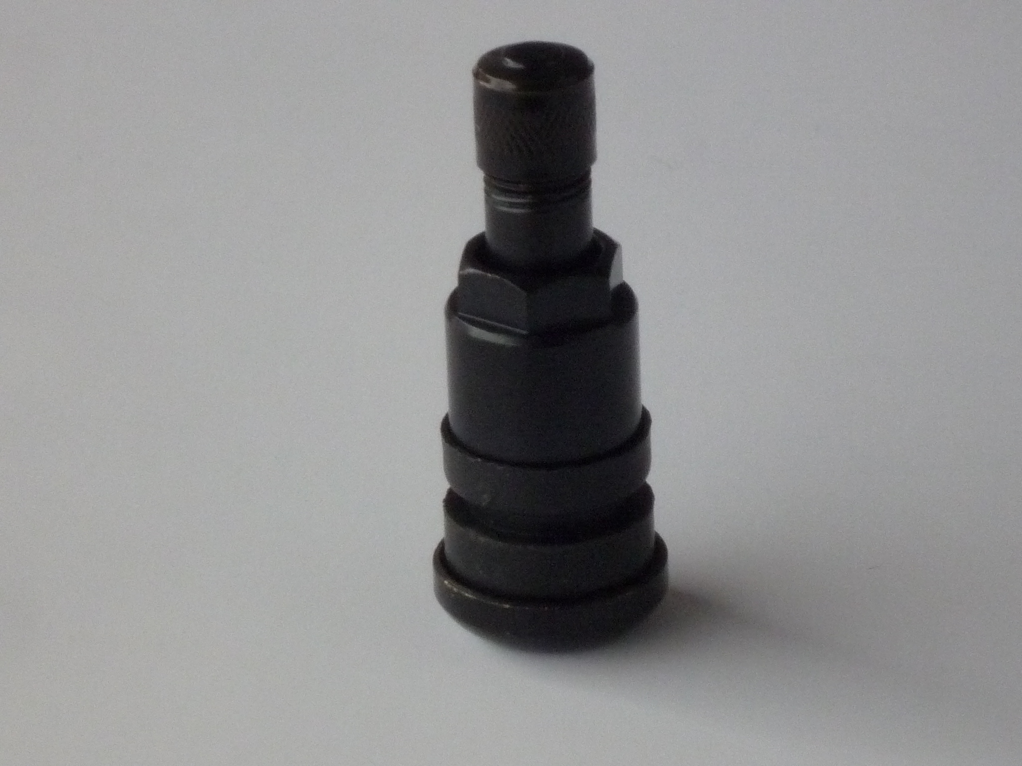 LM-V-schwarz-Huelse Schnellmontage-Metallventile schwarz 11,3 mm mit Kunststoffhülse 100 Stück
