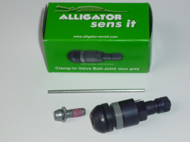 Alligator RDKS Ventilkit Sens.it titangrau Ventilloch-Ø: 11,3 mm