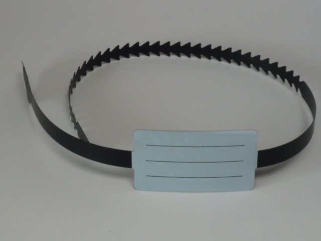 Reifenband-1 Reifen Einlagerungsband mit Beschriftungsfeld 100 Stück