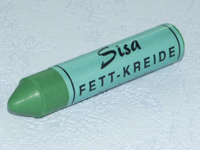 SISA Fett-Signierkreide grün 1 Stück