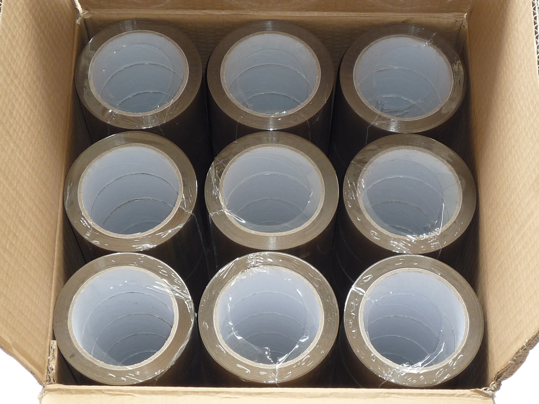 Klebeband-54 36x Packband, Paket-Klebeband braun, leise abrollend