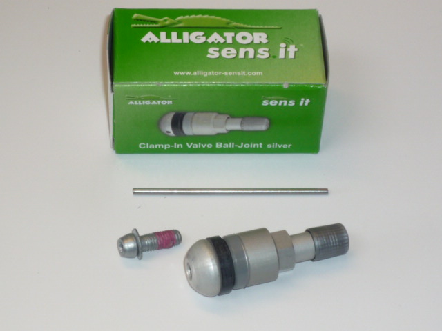 Alligator RDKS Ventilkit Sens.it silber Ventilloch-Ø: 11,3 mm