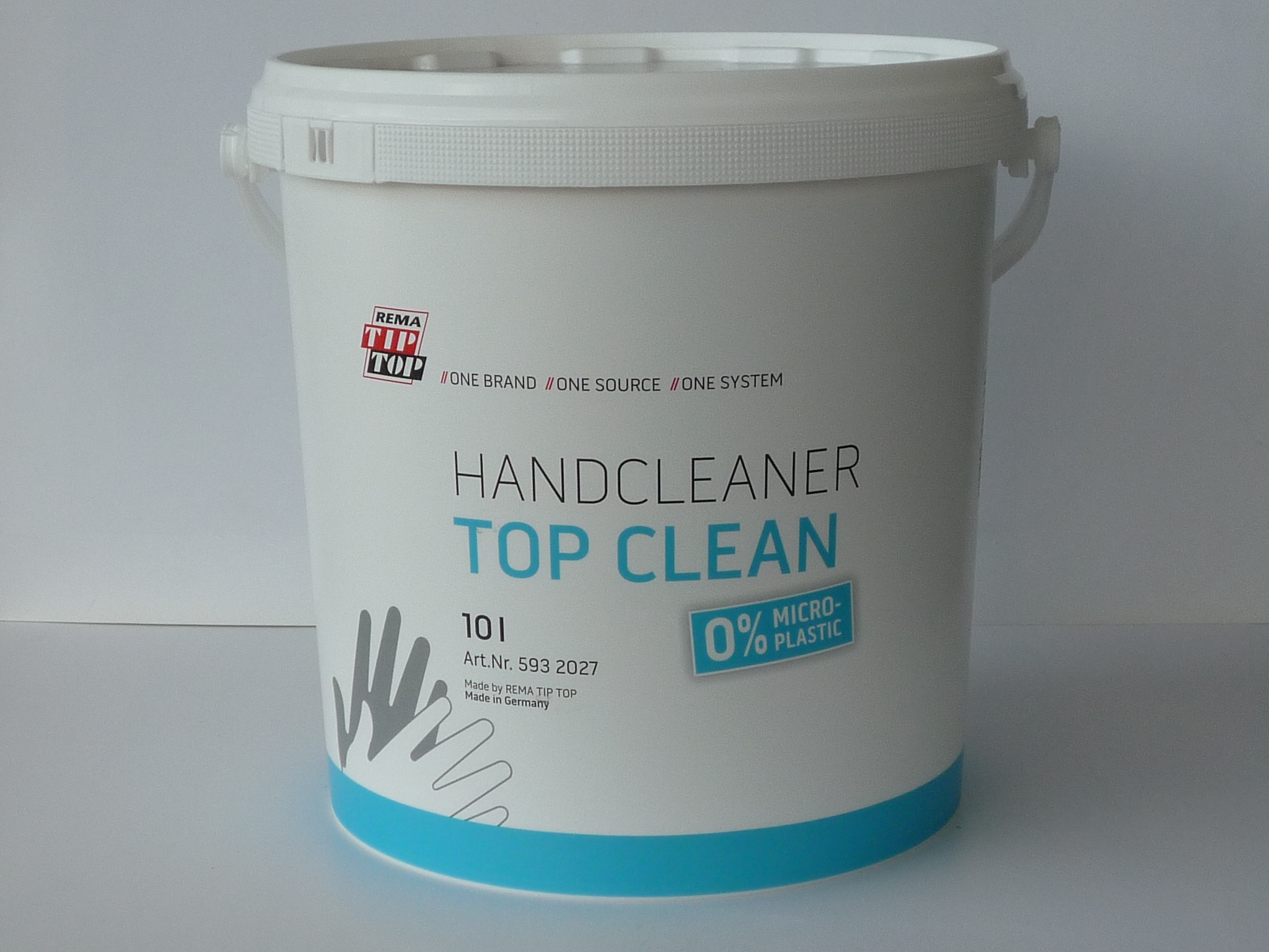 Tip Top Hand Cleaner Top Clean 10 Liter, 0% MICRO-PLASTIC