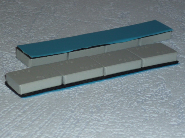 LKW-Kleberiegel-100 LKW Stahl - Klebegewichte 100g kunststoffbeschichtet,Kleberiegel,Bus,auswuchten