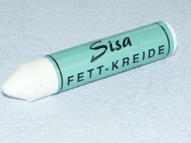 SISA Fett-Signierkreide weiß 1 Stück