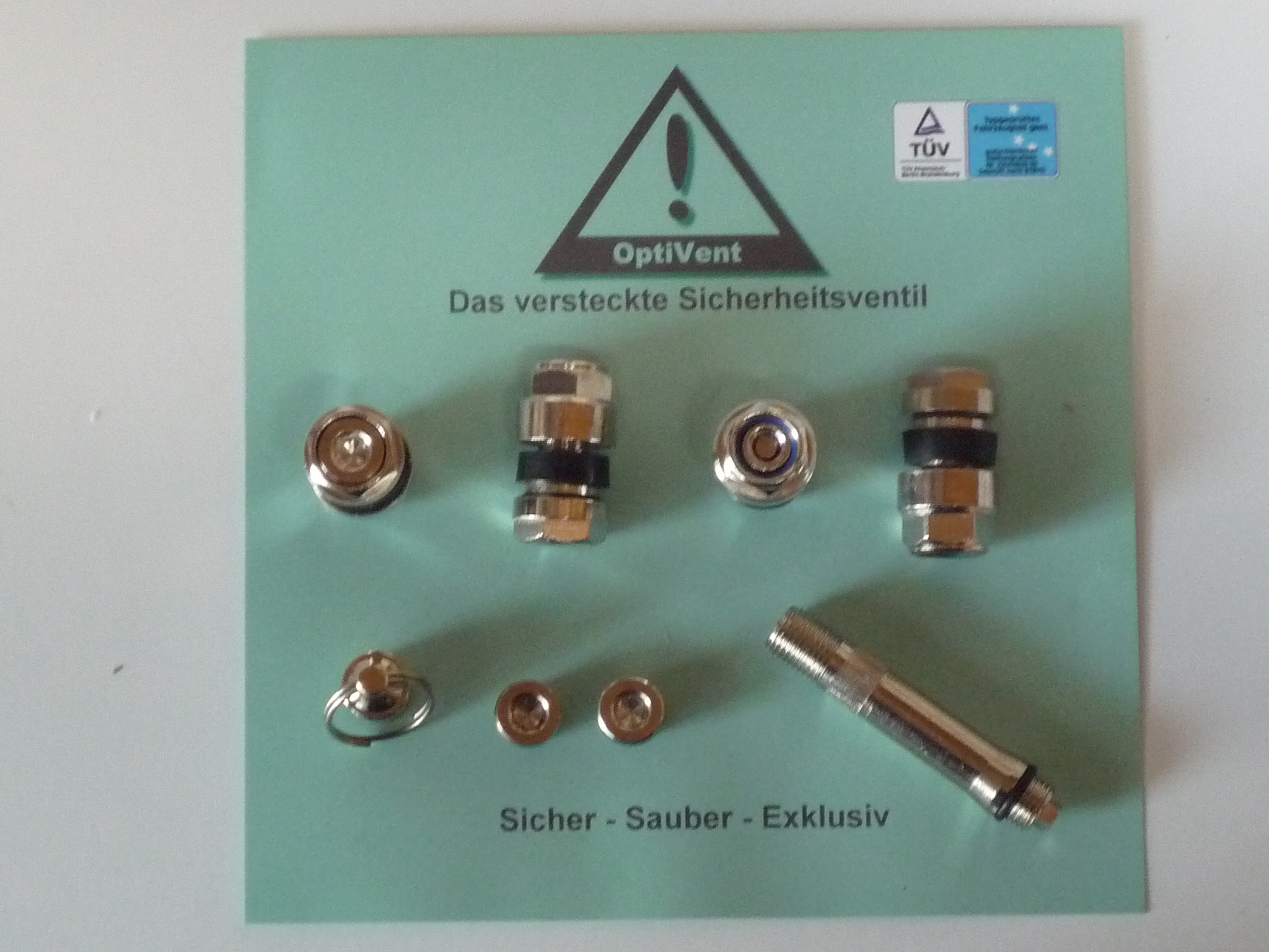 Versteckte-8-3-Neu OptiVent versteckte Ventile 8,3mm 1 Satz, TÜV geprüft