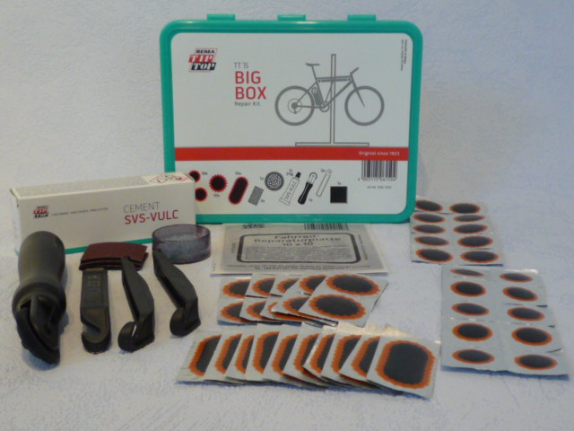 Schlauch-Reparatur-Set, Sortiment TT 15 Fahrrad BIG BOX